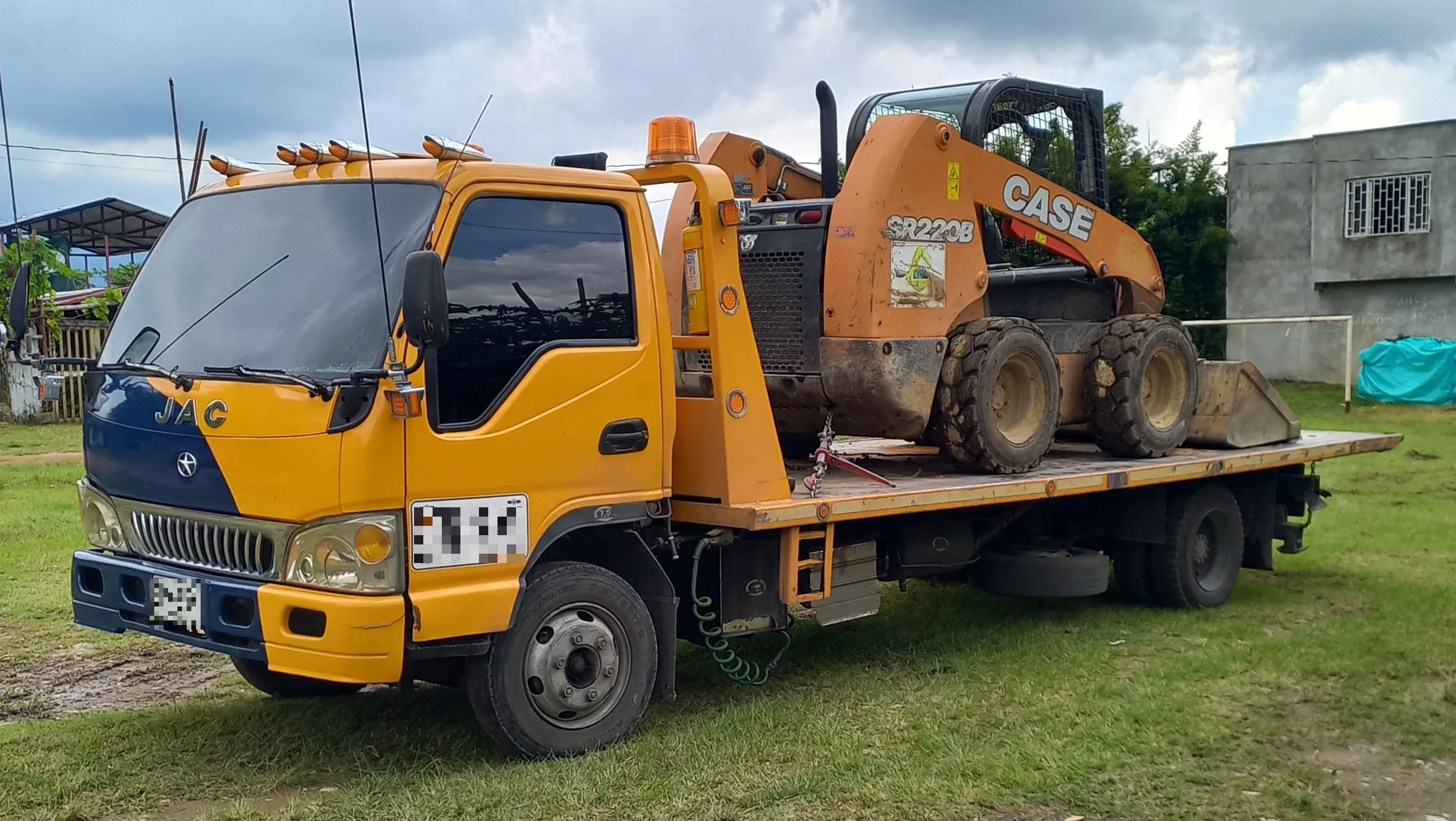 Transporte de maquinaria