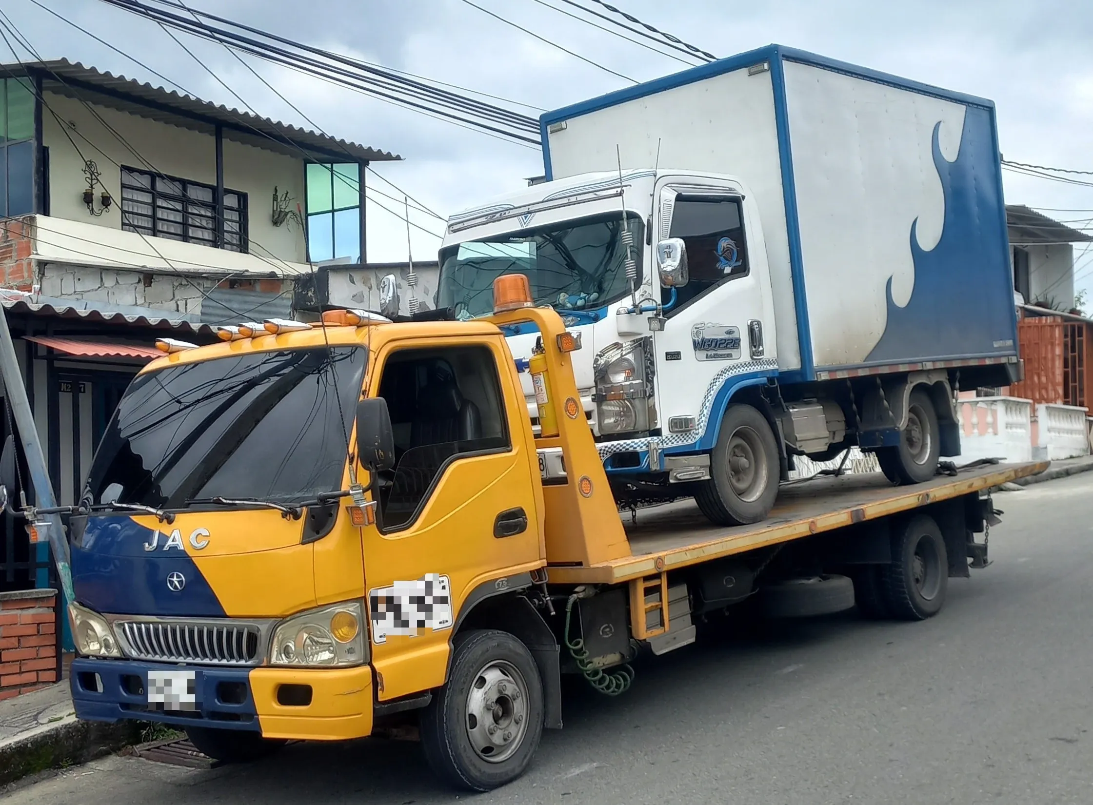 Transporte de medianos